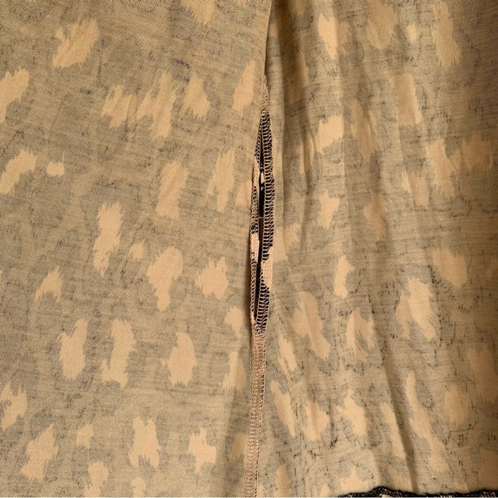 DVF Diane Von Furstenberg Jill Wrap Silk top in Leopard Print - Picture 7 of 11